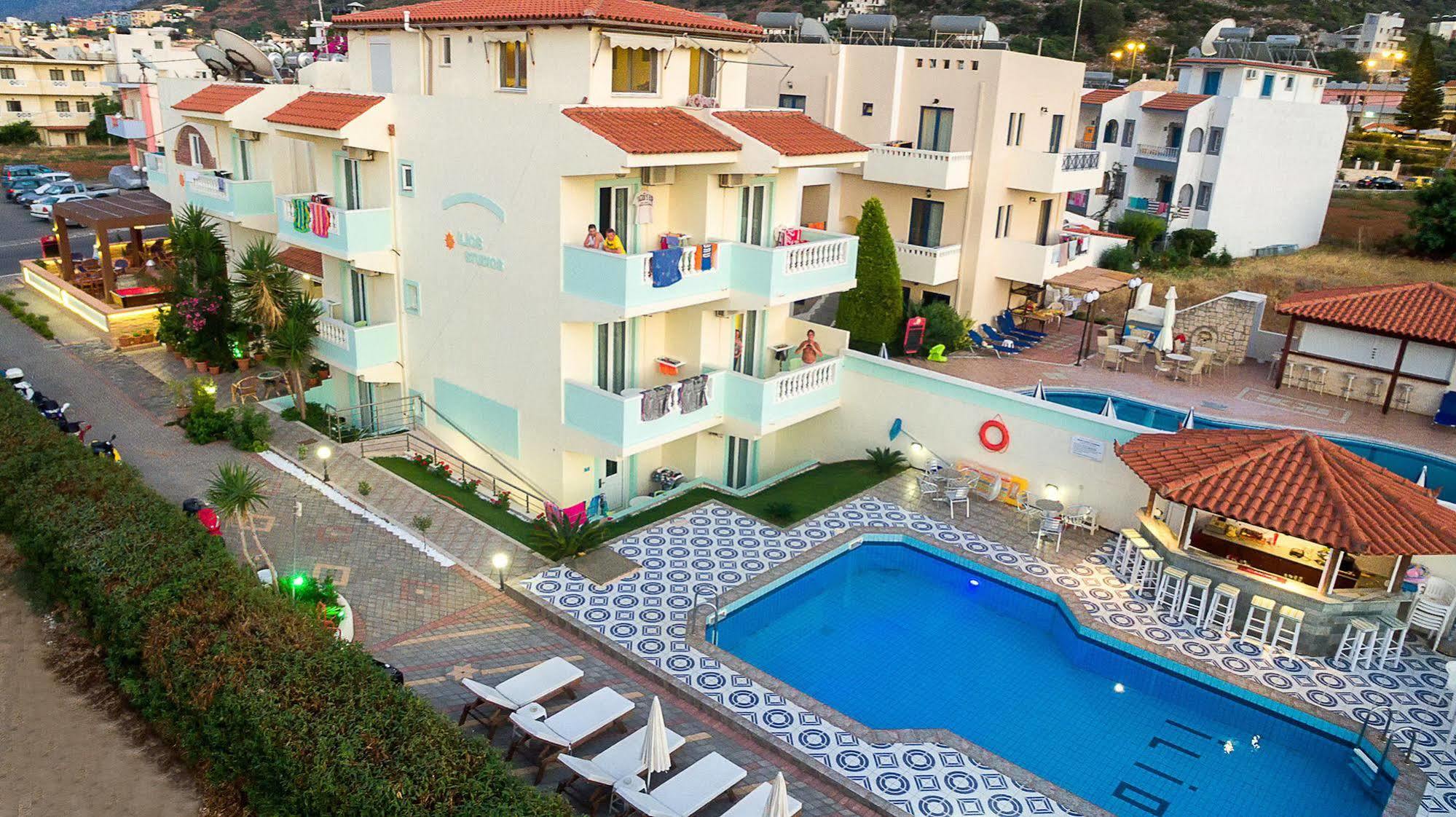 Ilios Stalis Aparthotel Exterior foto